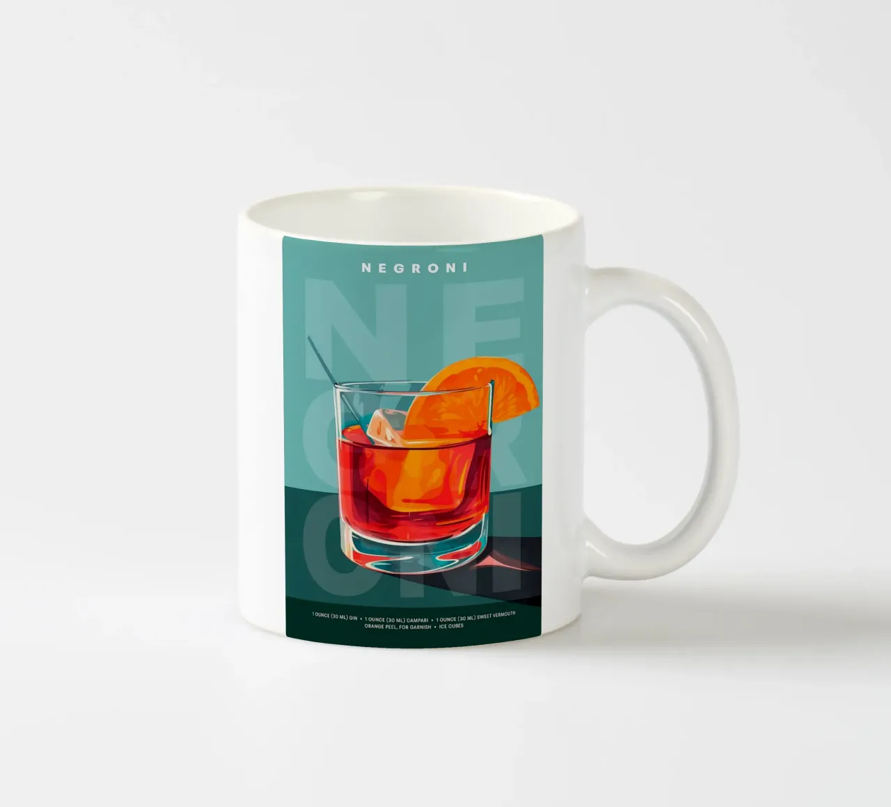 Negroni classico tazza in ceramica da kakaka