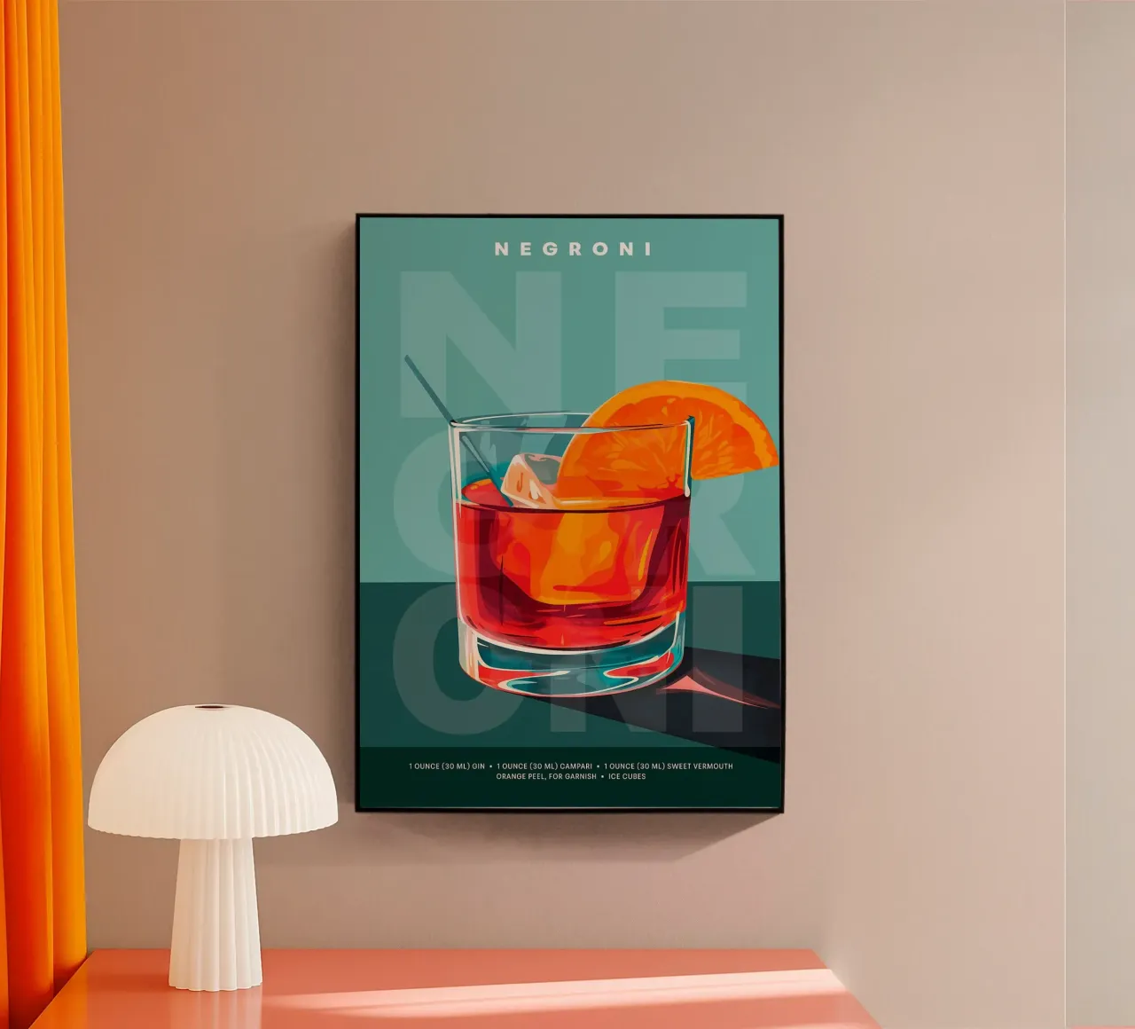 Negroni classico plexiglass da kakaka