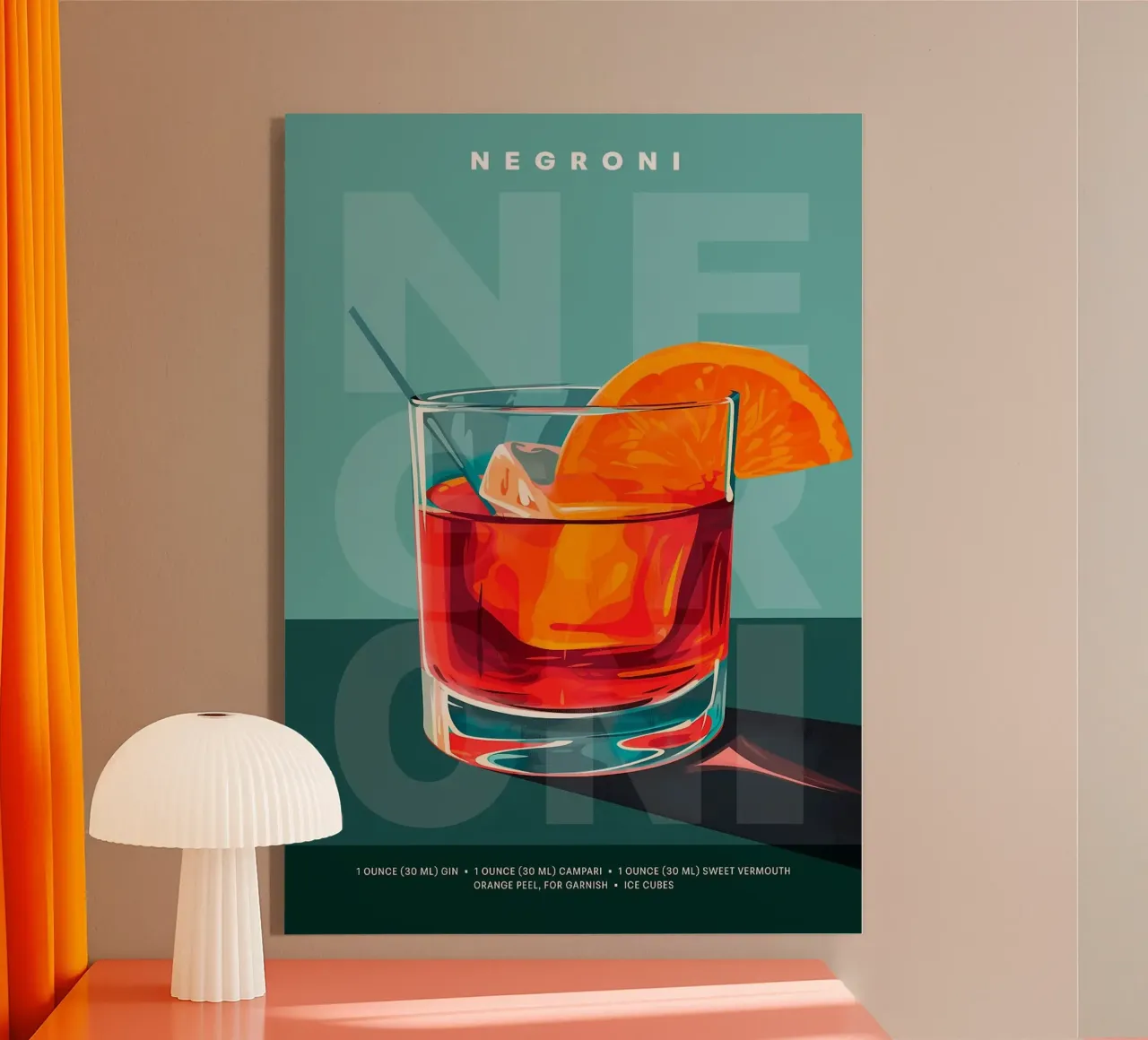 Negroni classico plexiglass da kakaka