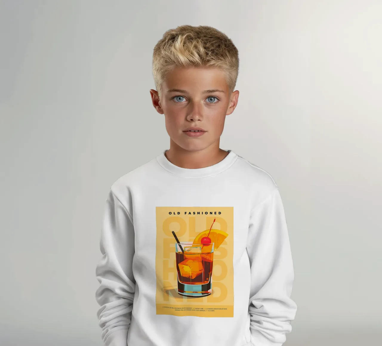 Classico Old Fashioned felpa bambino da kakaka