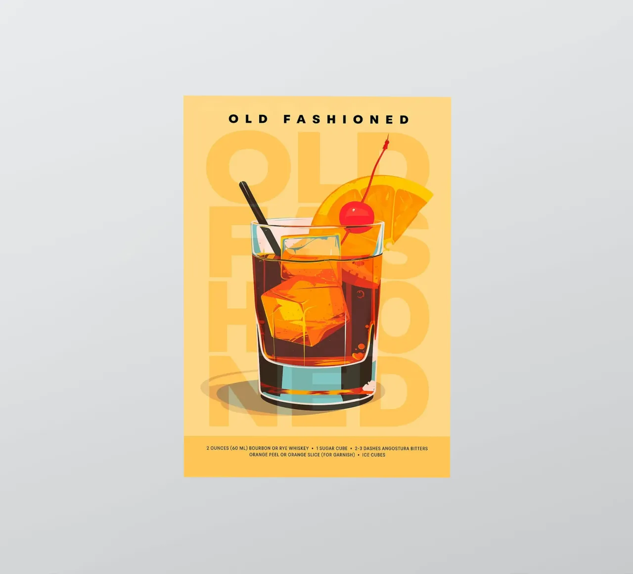 Classico Old Fashioned adesivo da kakaka