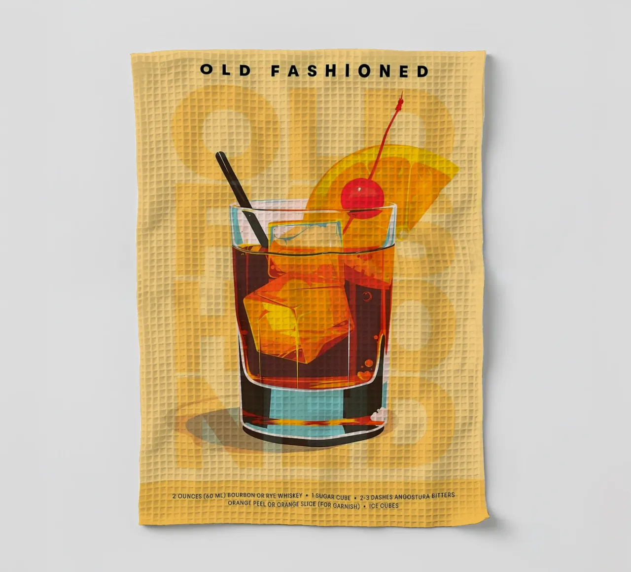 Classico Old Fashioned canovaccio da cucina da kakaka