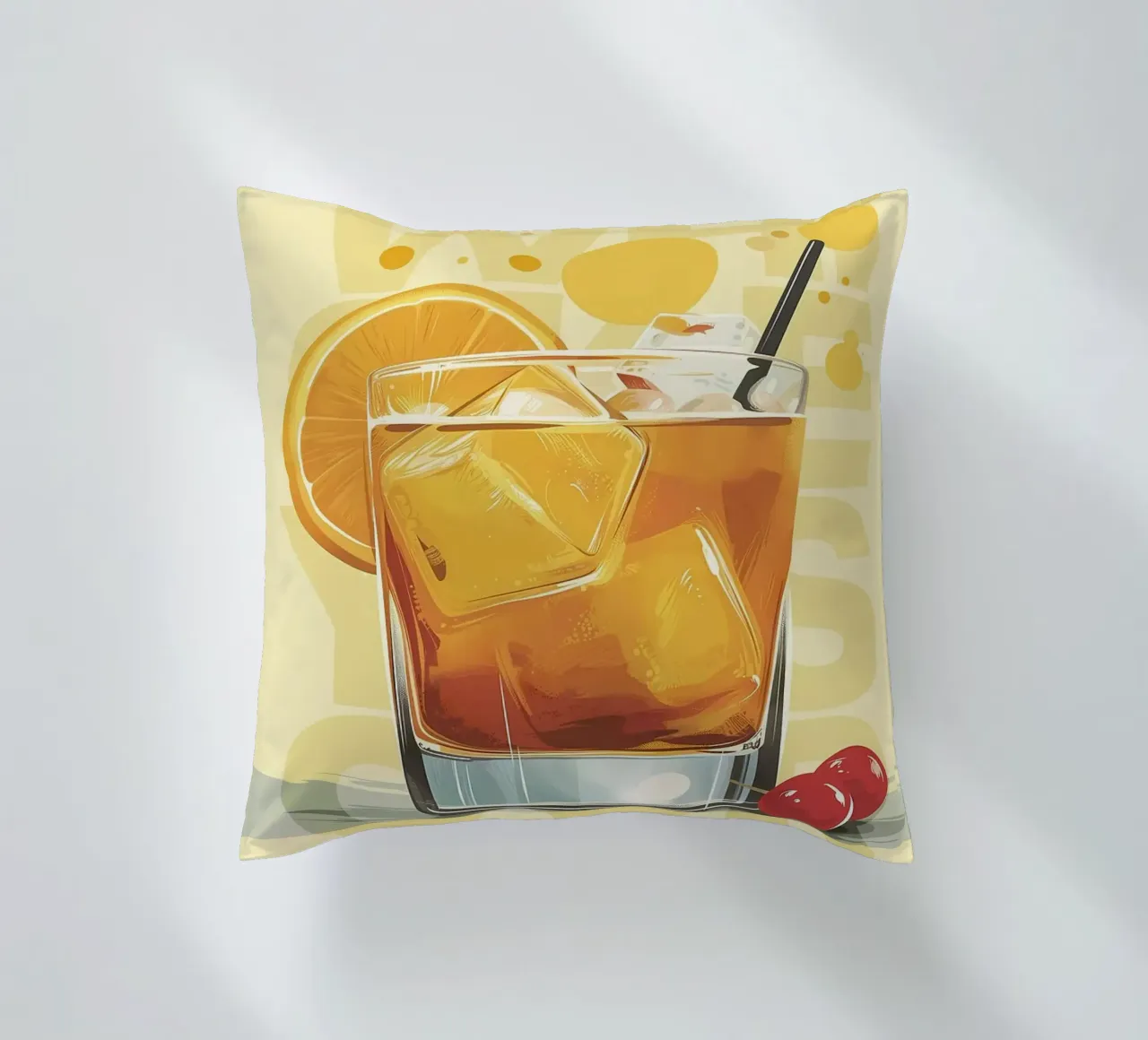 Whiskey Sour classico cuscino da kakaka