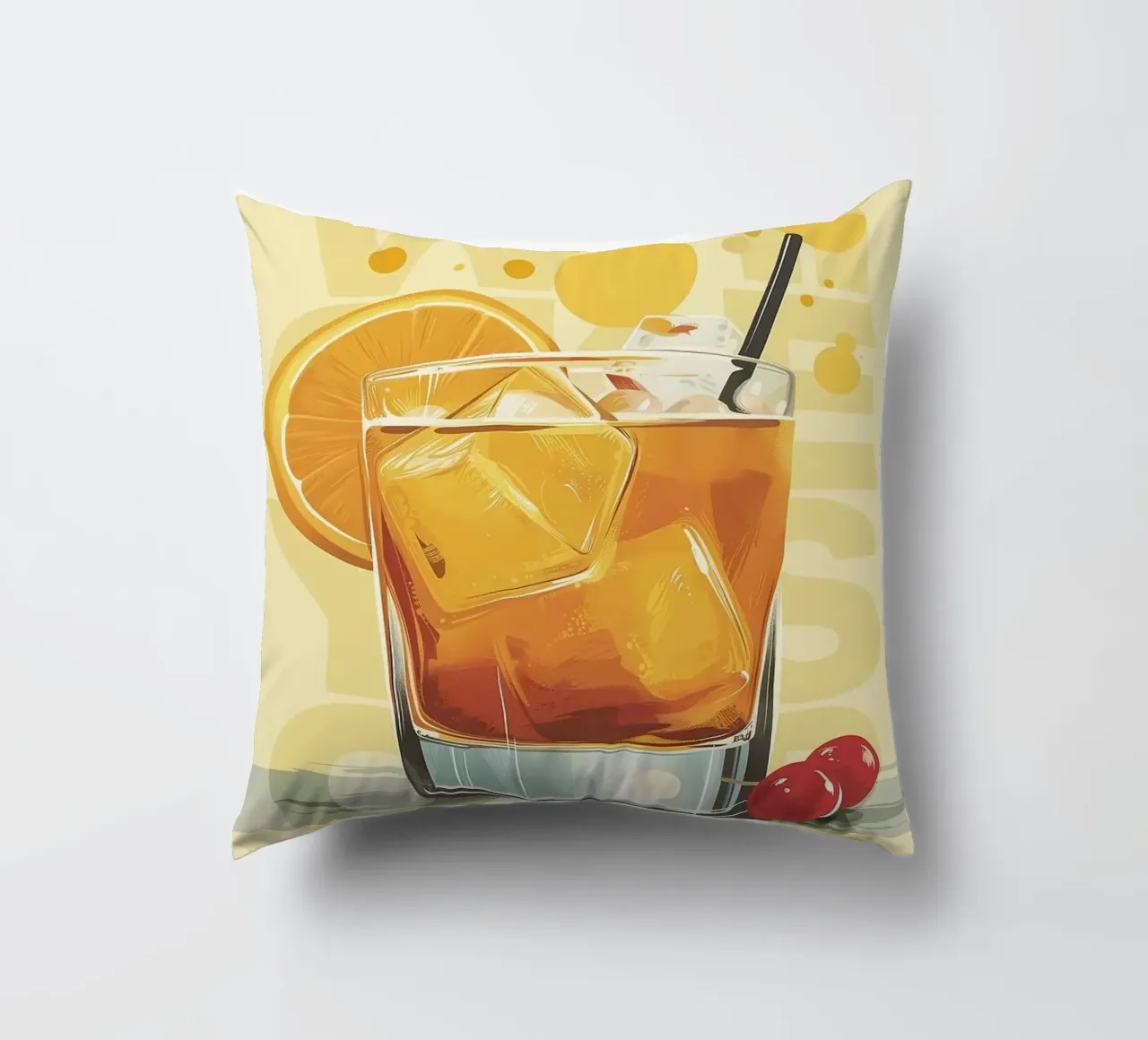 Whiskey Sour classico cuscino da kakaka
