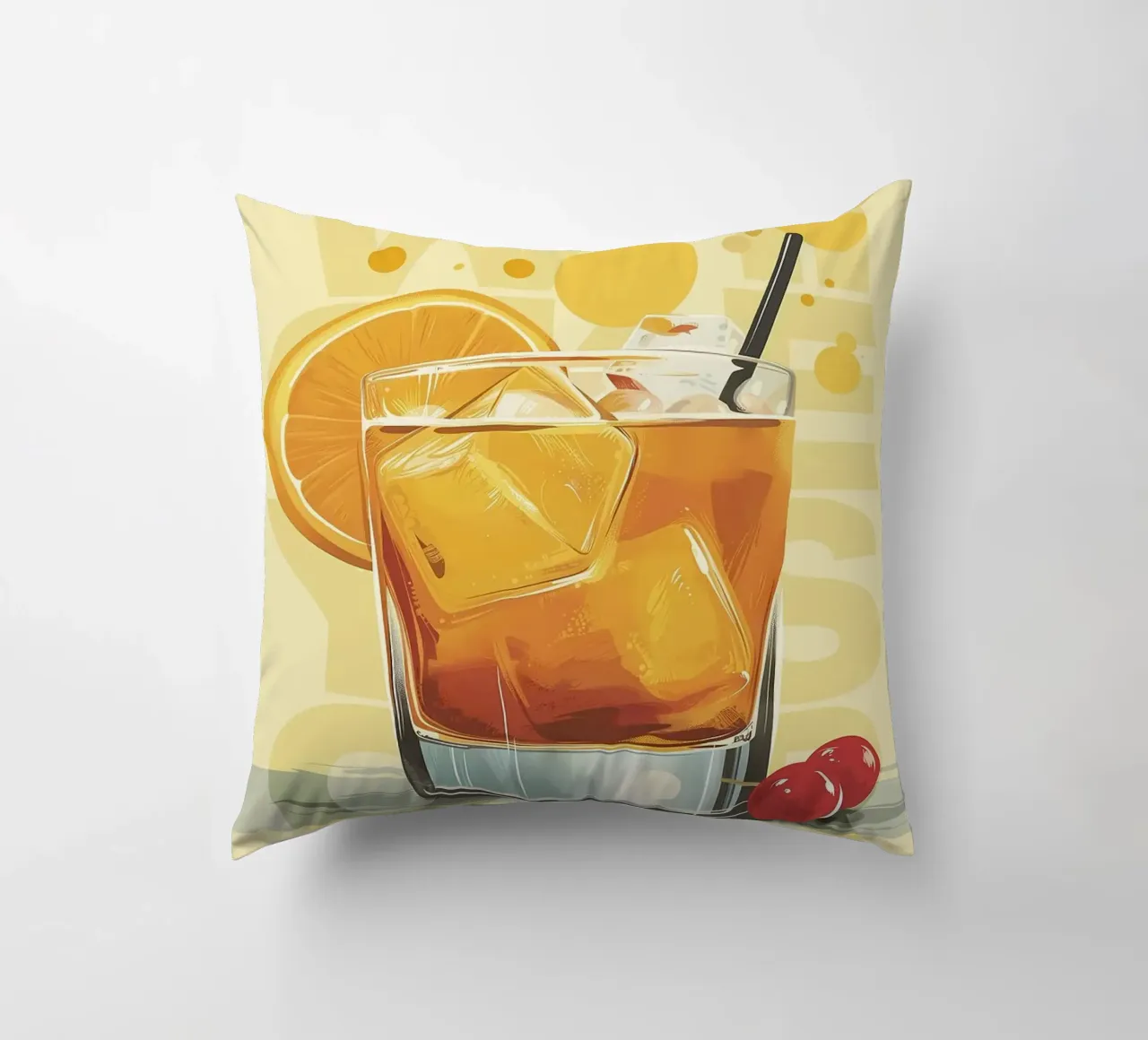 Whiskey Sour classico cuscino da kakaka