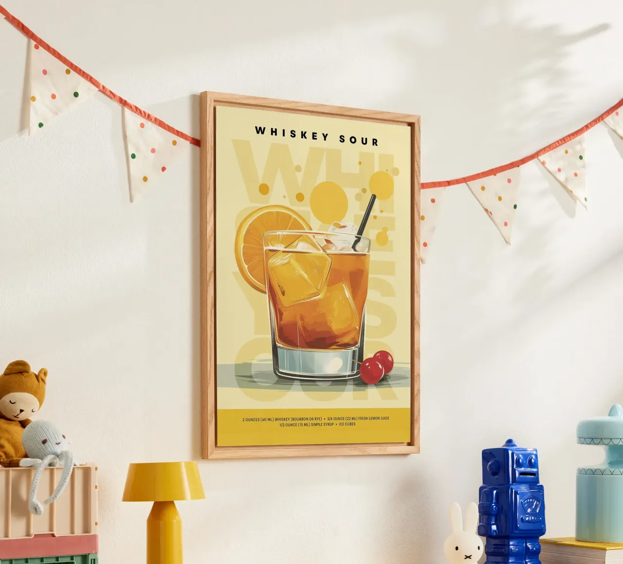 Whiskey Sour classico plexiglass da kakaka