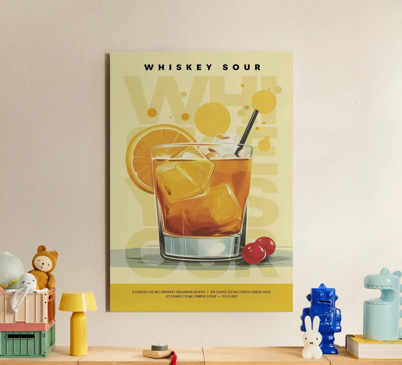 Whiskey Sour classico pannello forex da kakaka