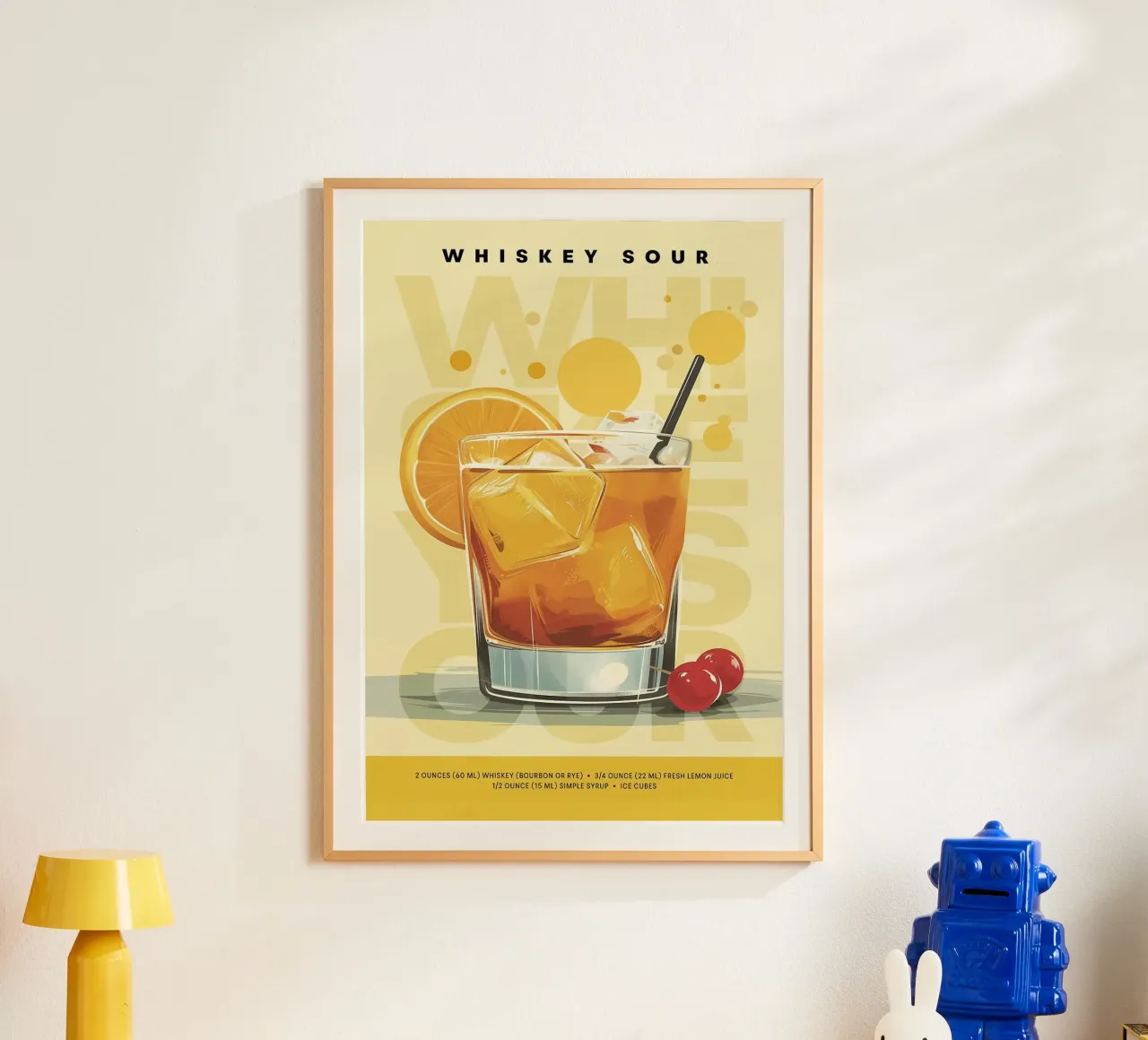 Whiskey Sour classico carta hahnemühle da kakaka