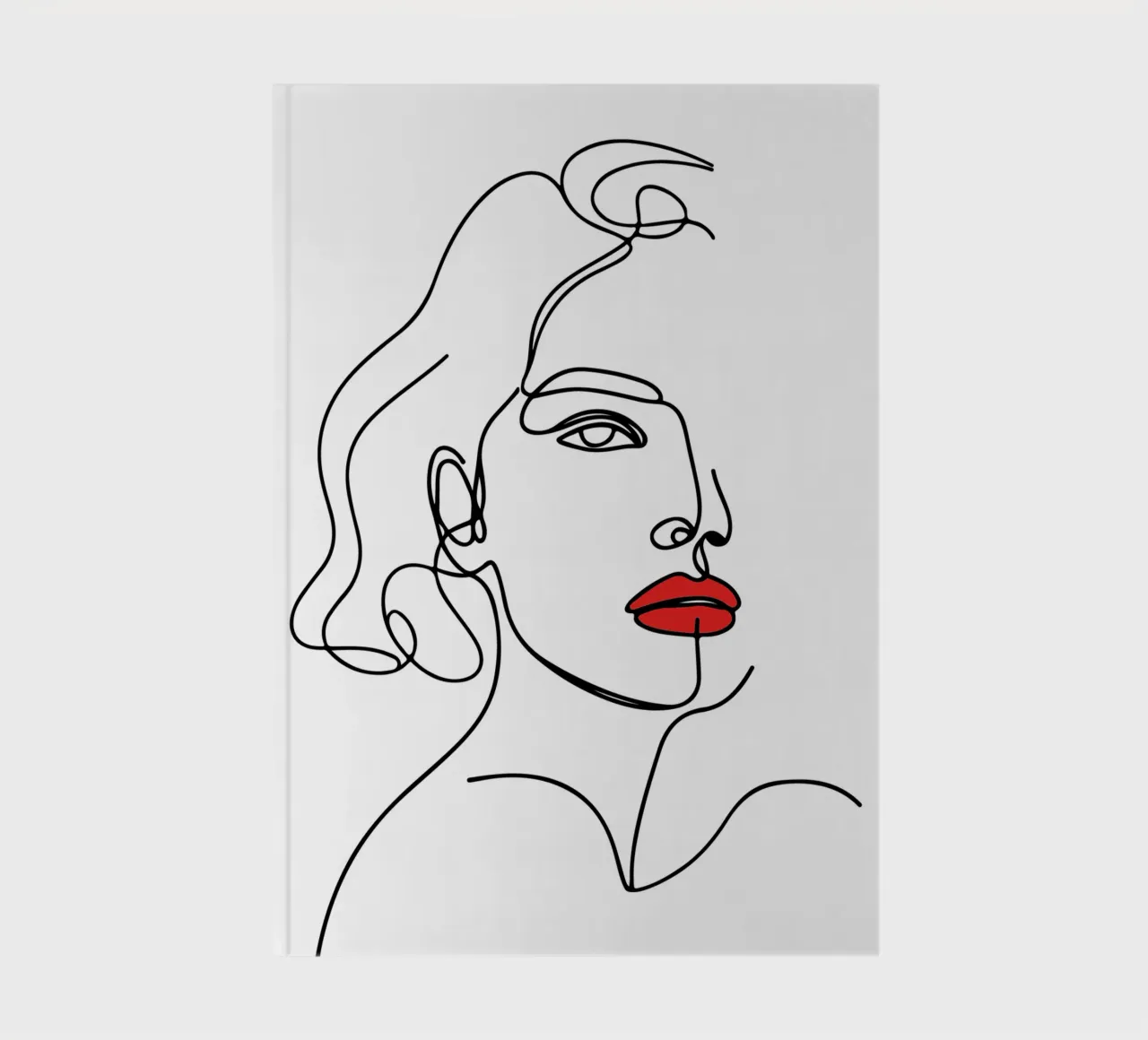 The face notebook by TeeLab