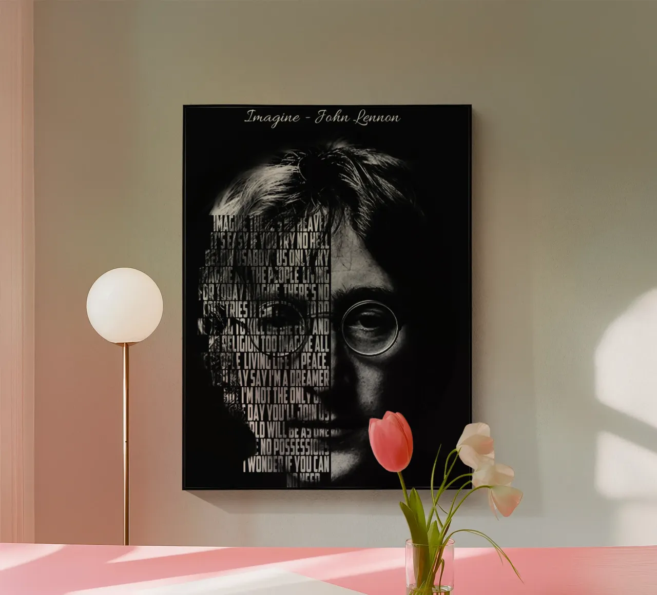 Imagine plexiglass da Gunawan Rb