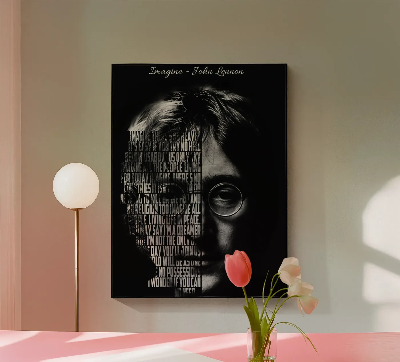 Imagine Acryl-Glas von Gunawan Rb