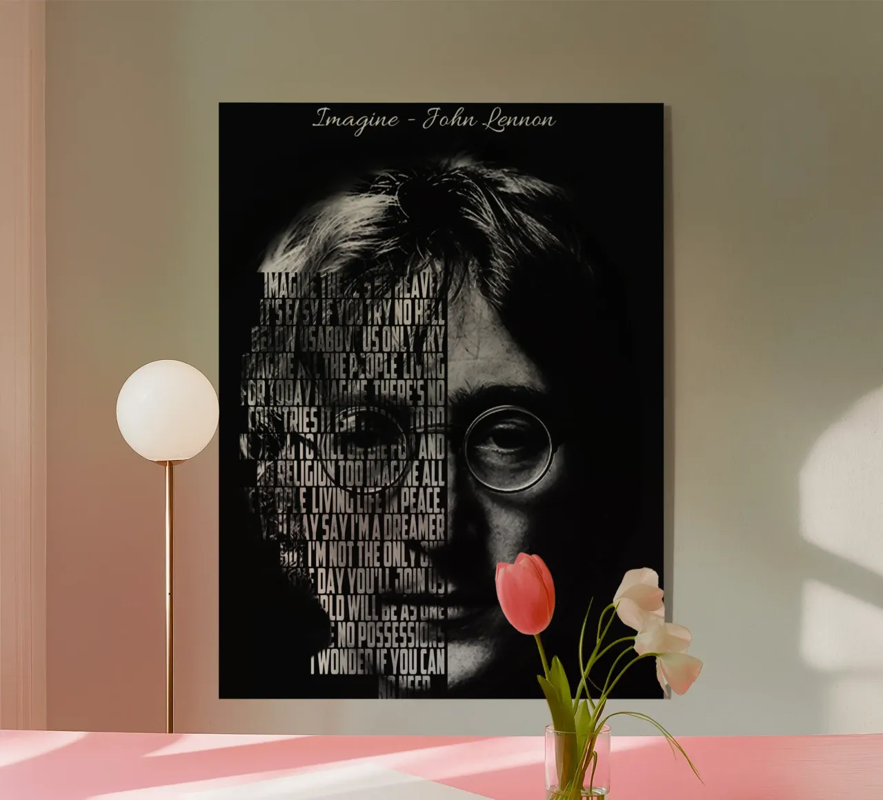 Imagine plexiglass da Gunawan Rb