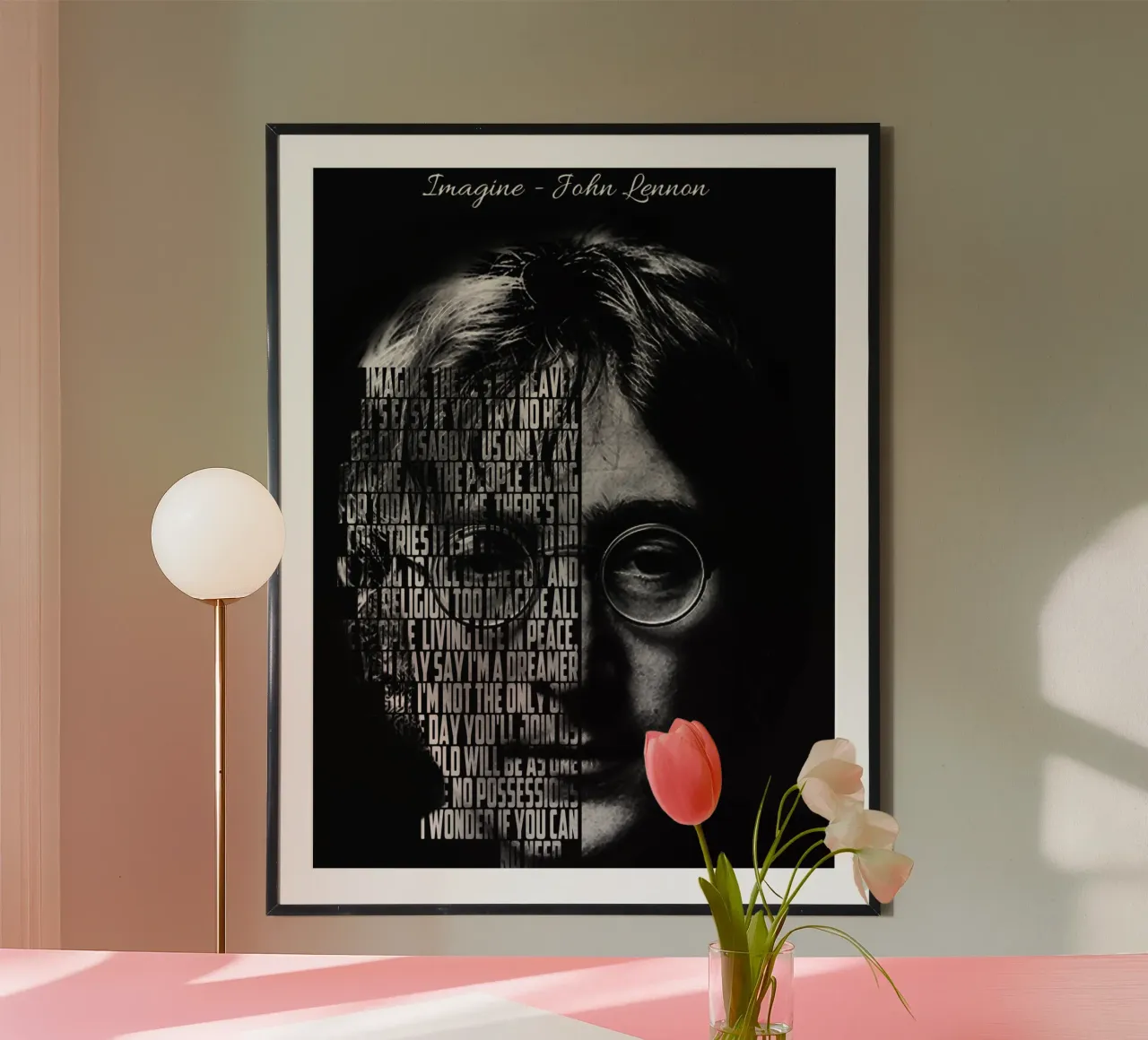 Imagine poster da Gunawan Rb