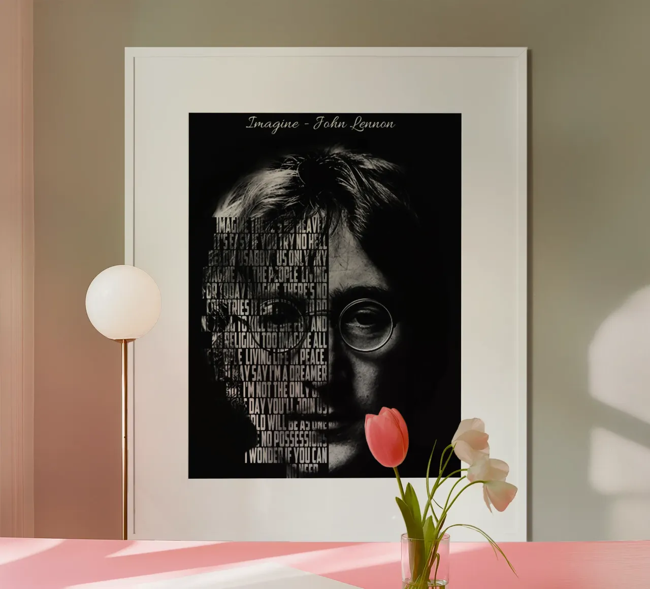 Imagine poster da Gunawan Rb