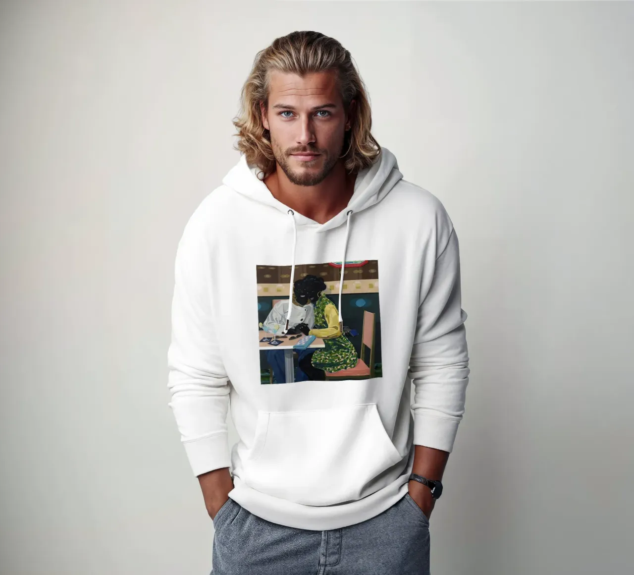 coppia del club felpa con cappuccio da carol shop