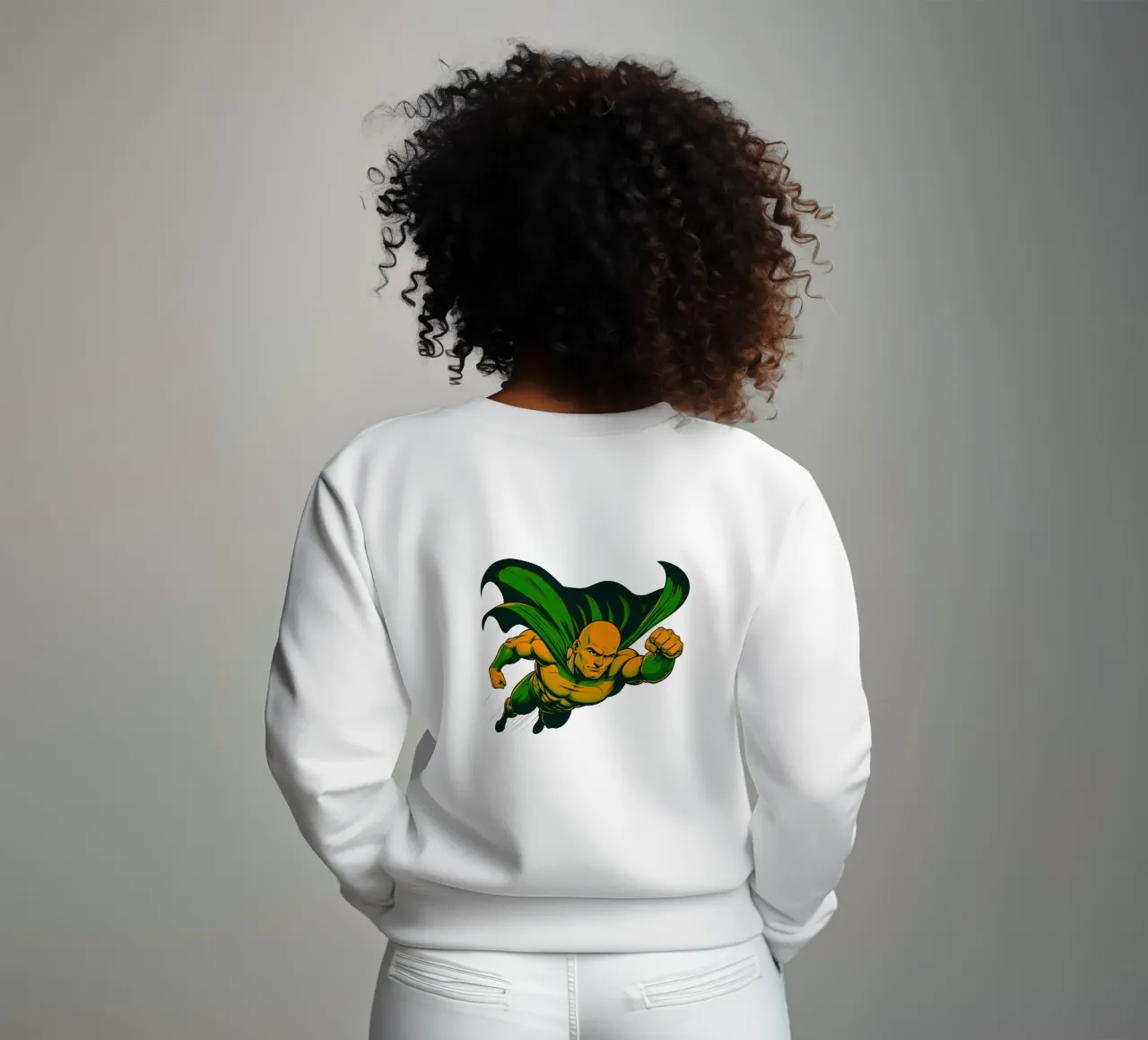 Un supereroe alla riscossa felpa da TeeLab