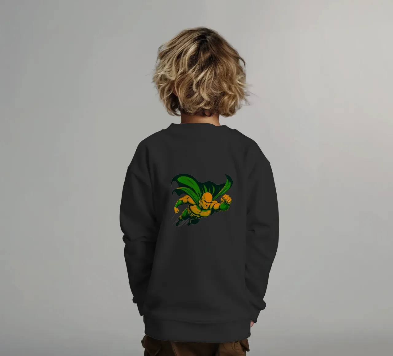 Un supereroe alla riscossa felpa bambino da TeeLab