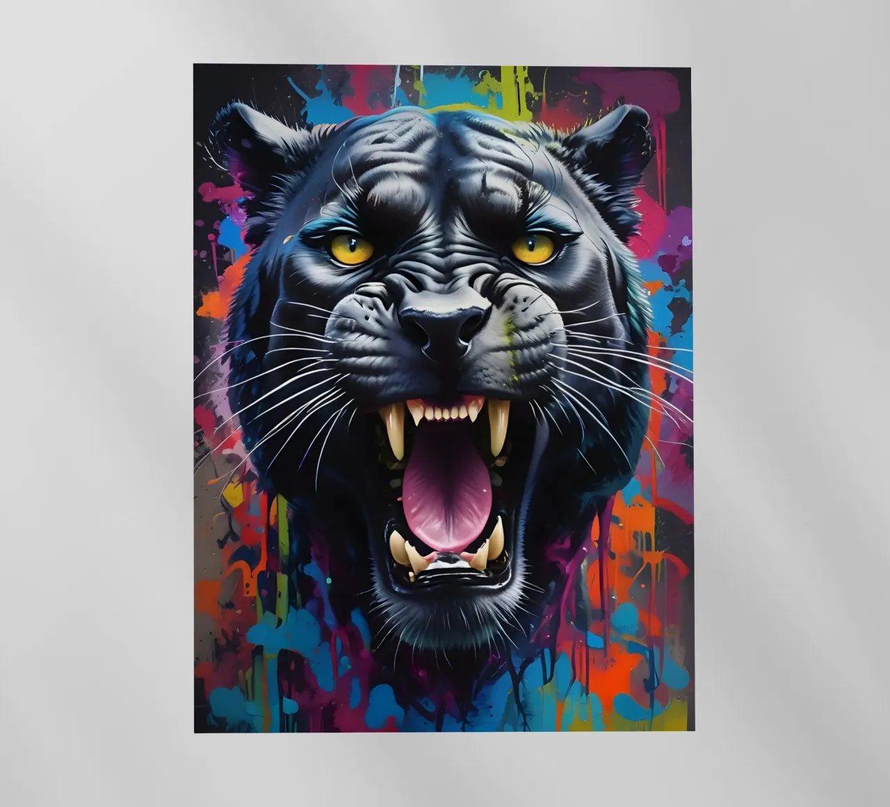 Pantera nera pellicola backlit da MakArena