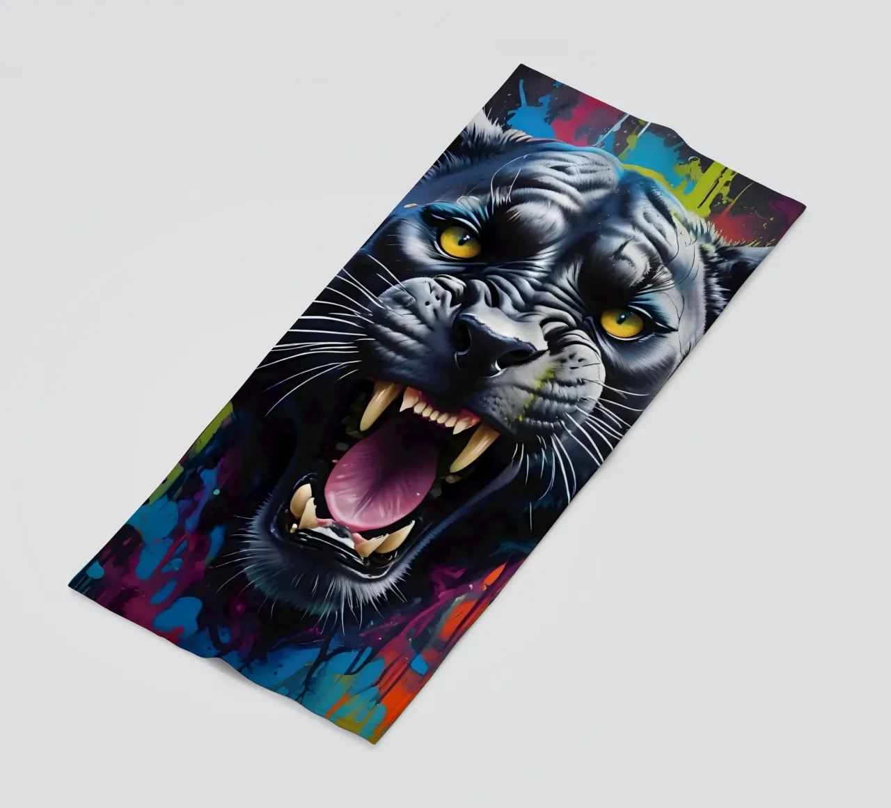 Pantera nera telo mare da MakArena