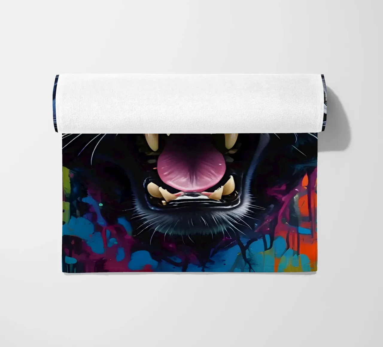 Pantera nera telo mare da MakArena