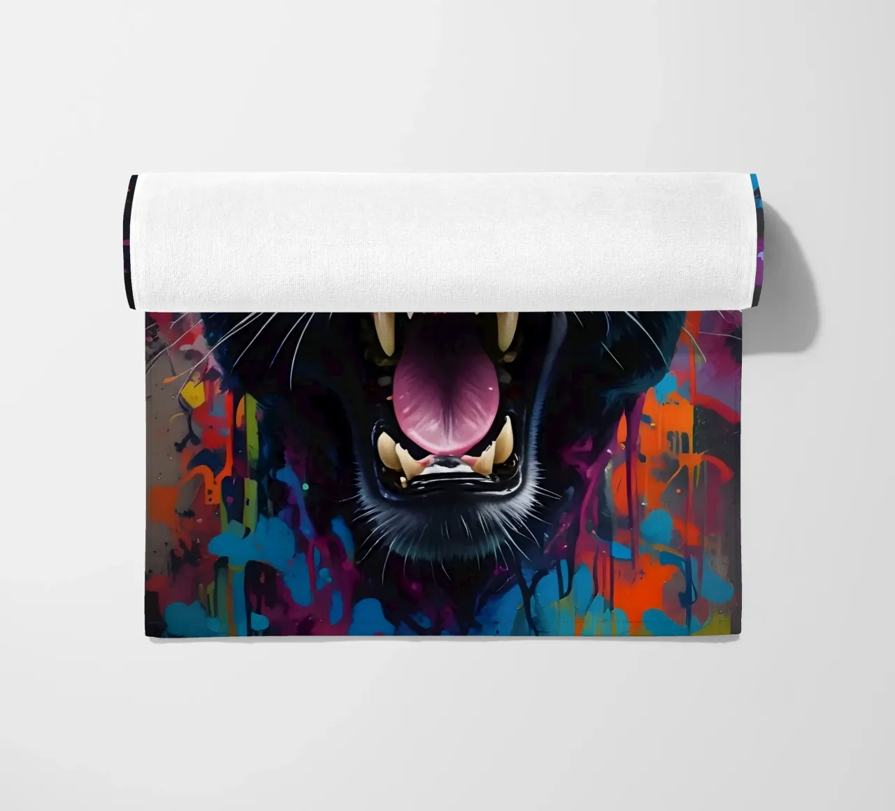 Pantera nera telo mare da MakArena