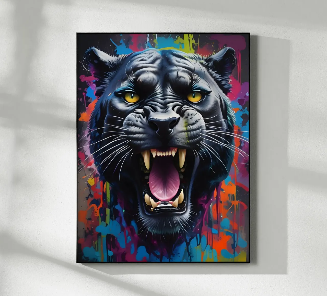 Pantera nera plexiglass da MakArena