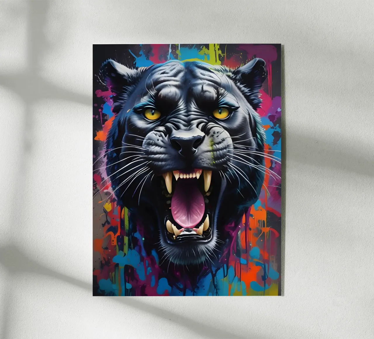 Pantera nera plexiglass da MakArena