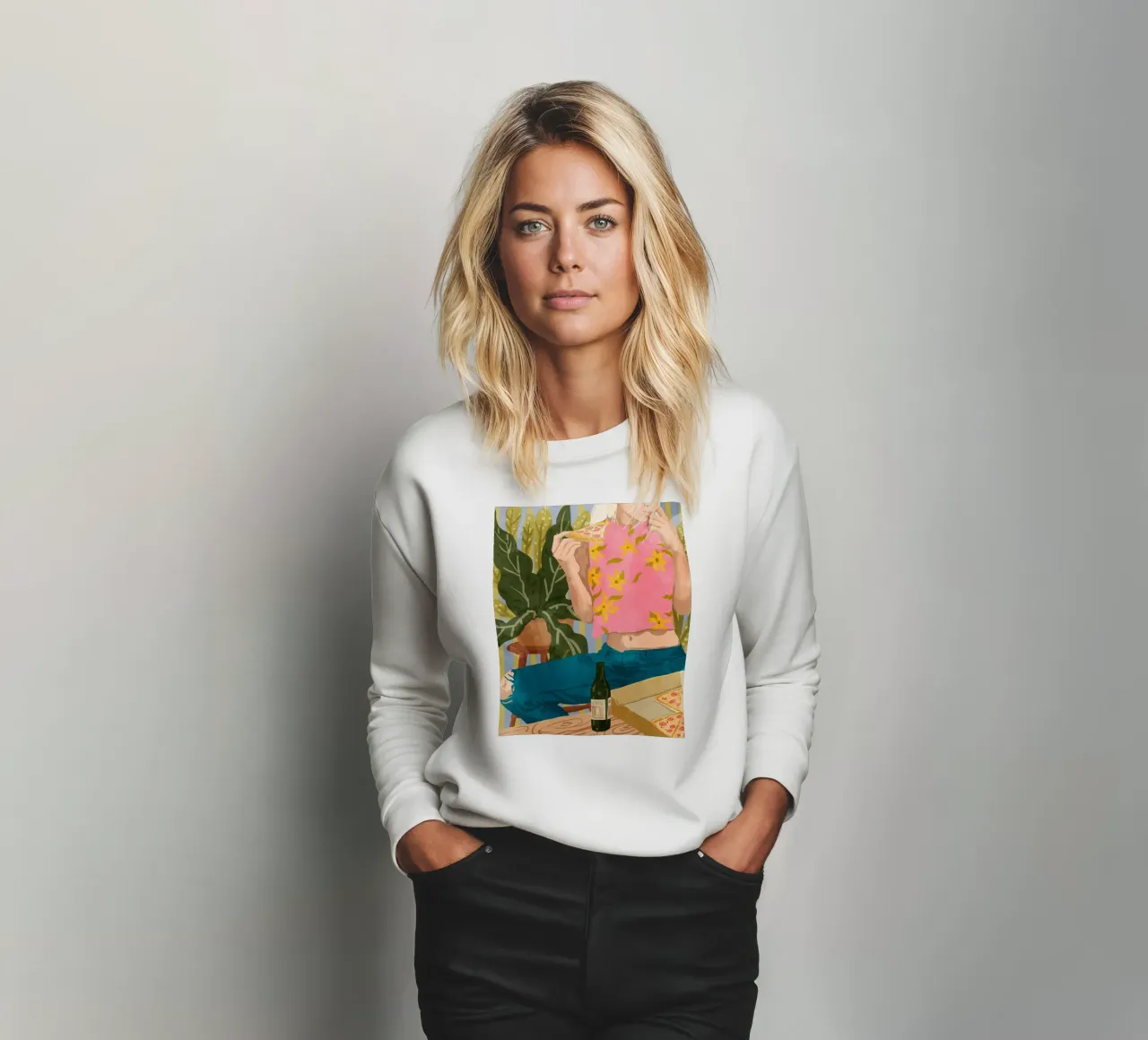 Pizza felpa da 83oranges