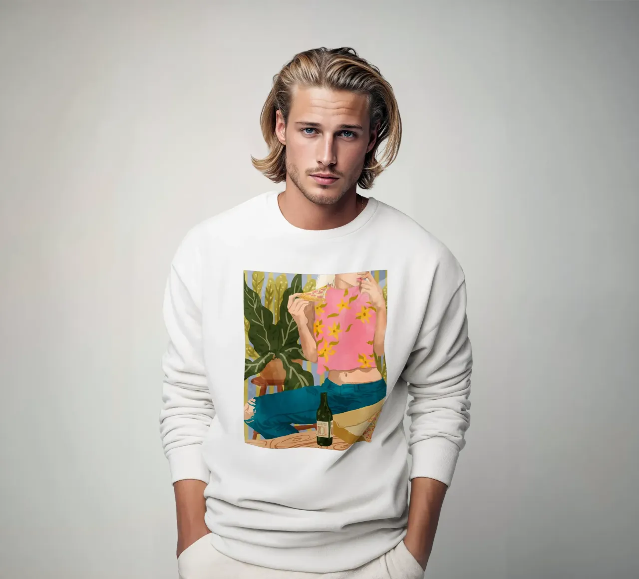 Pizza felpa da 83oranges