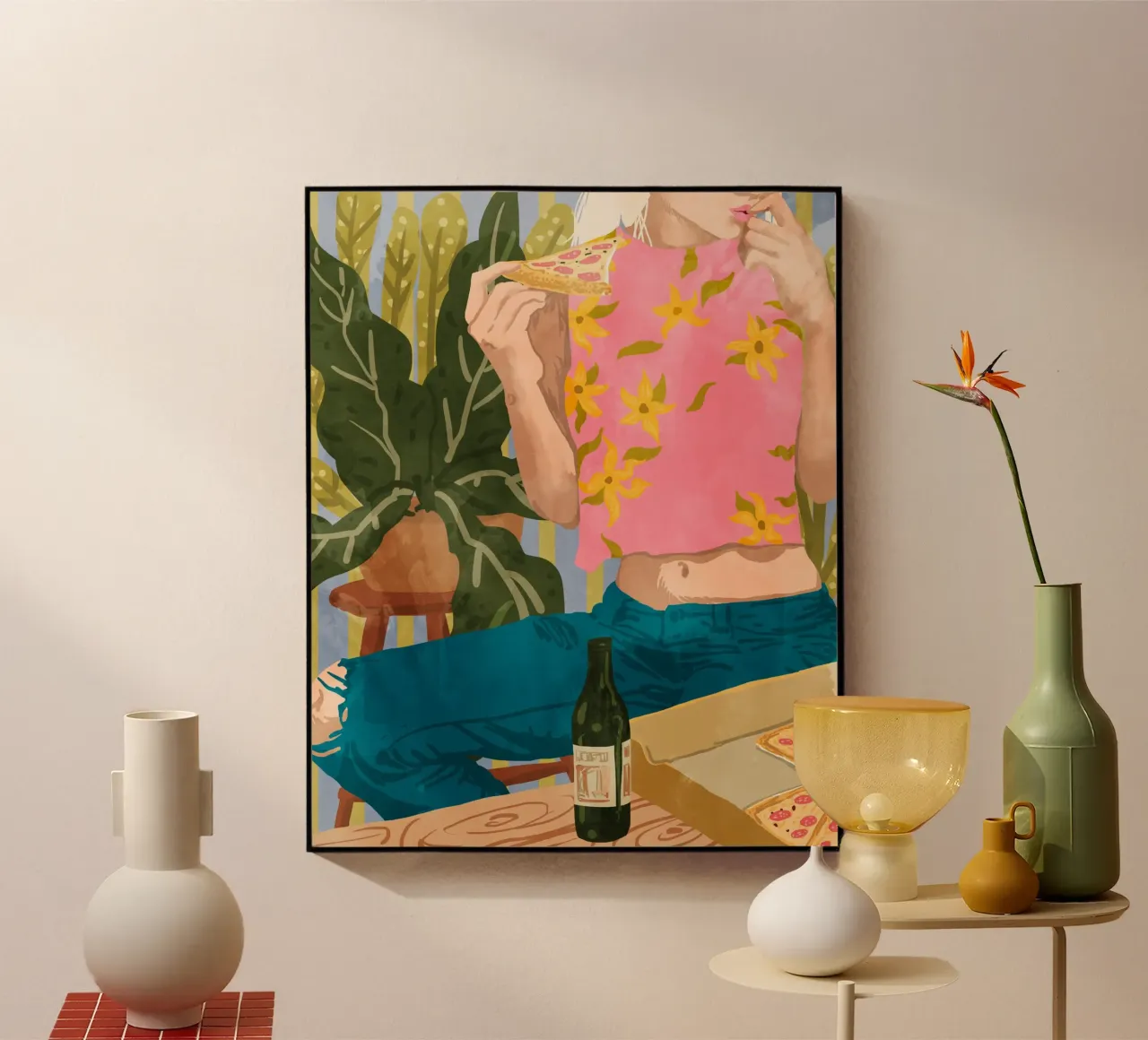 Pizza plexiglass da 83oranges.com