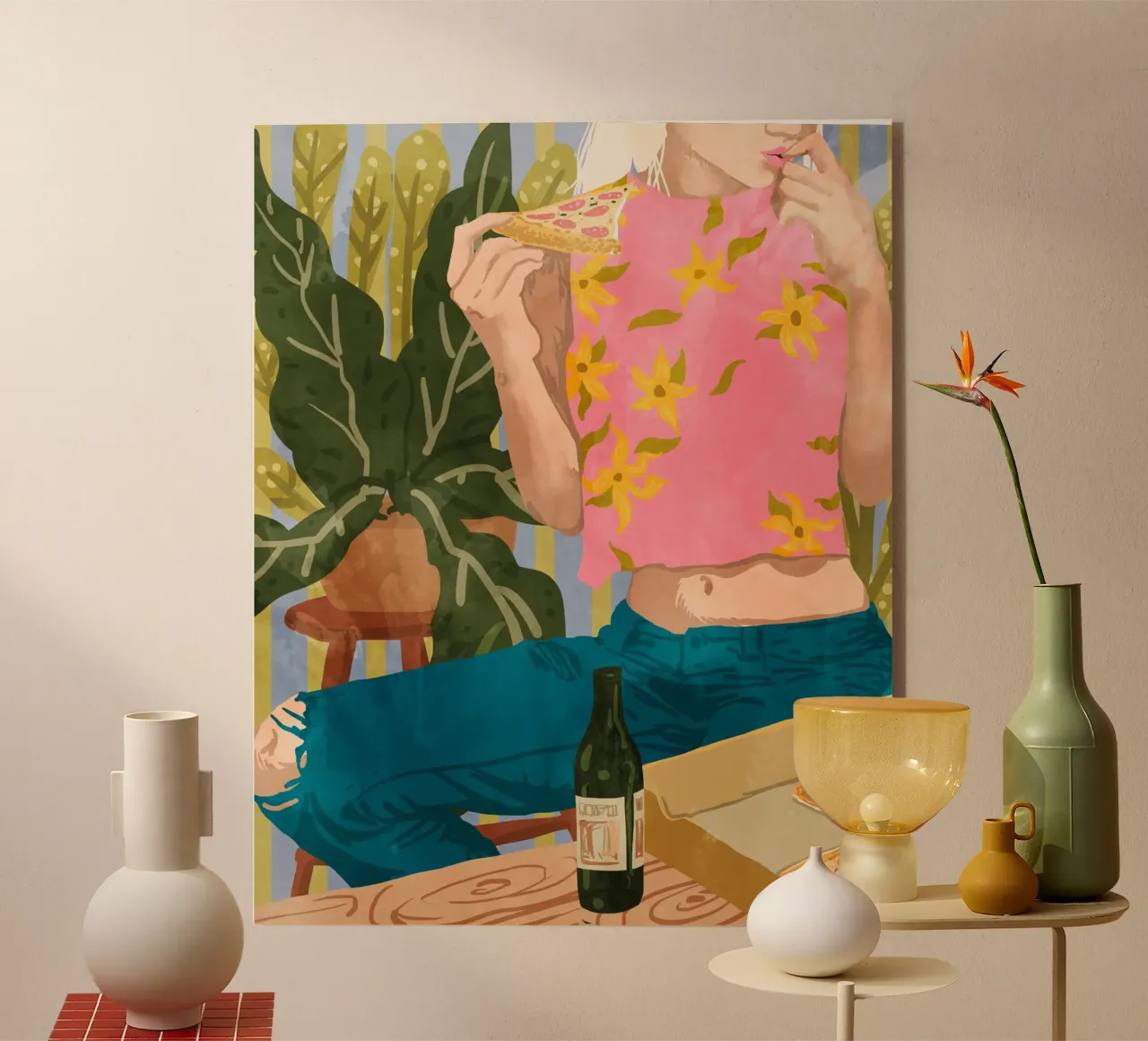 Pizza plexiglass da 83oranges.com