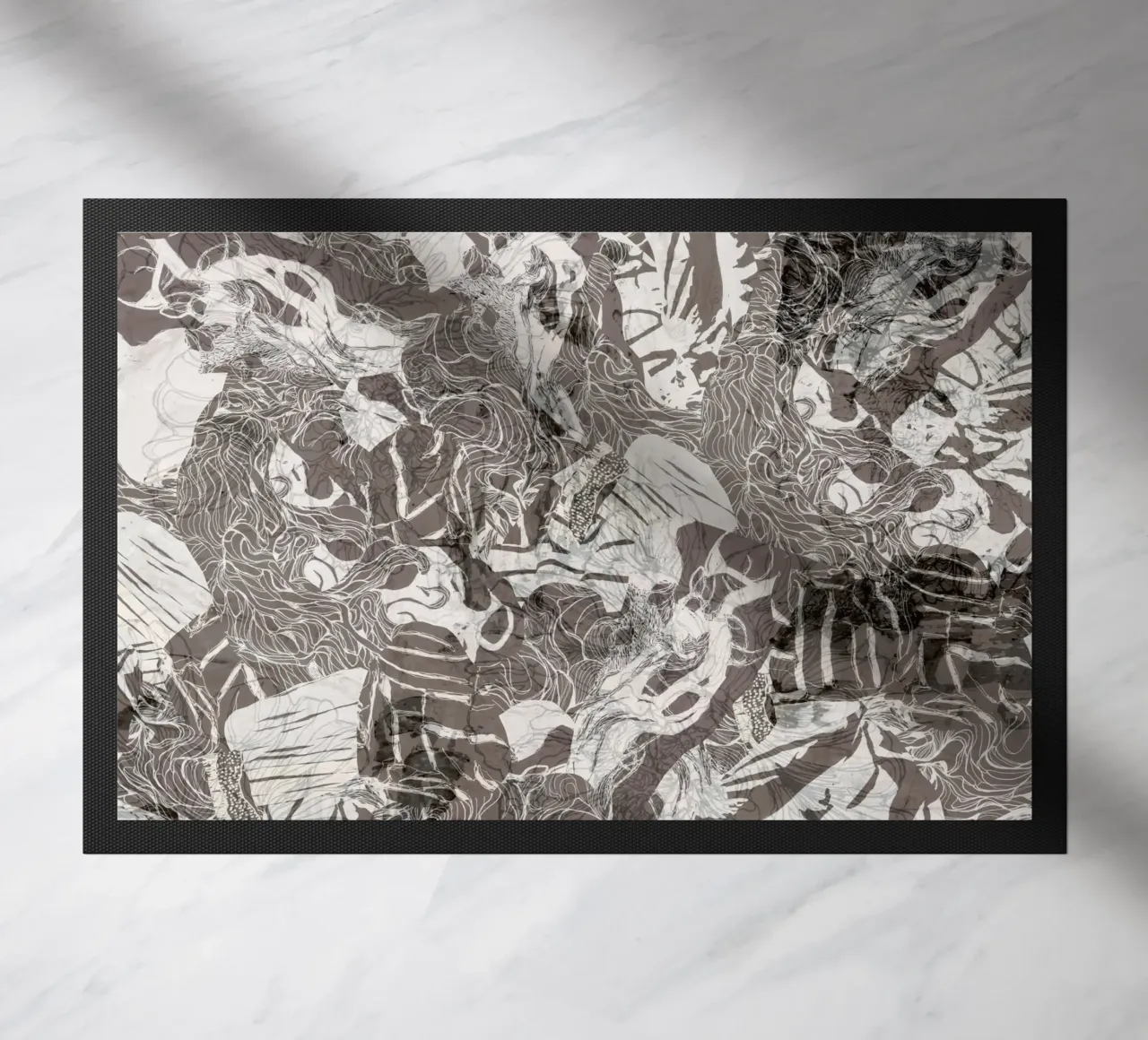 tiger doormat by k i m