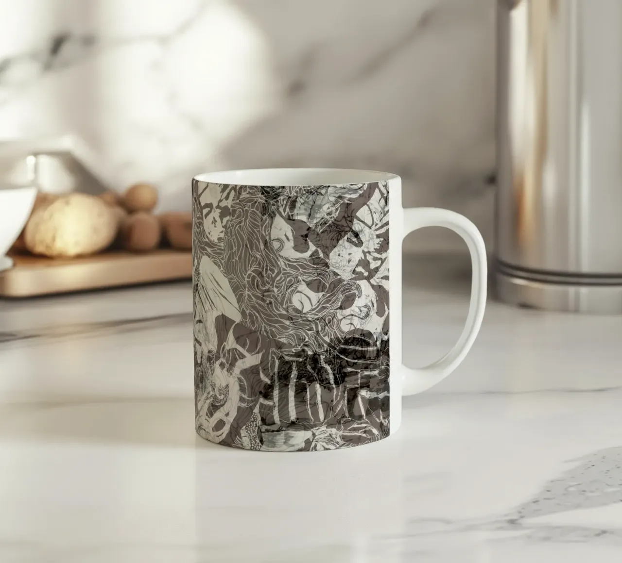 tigre tazza in ceramica da k i m