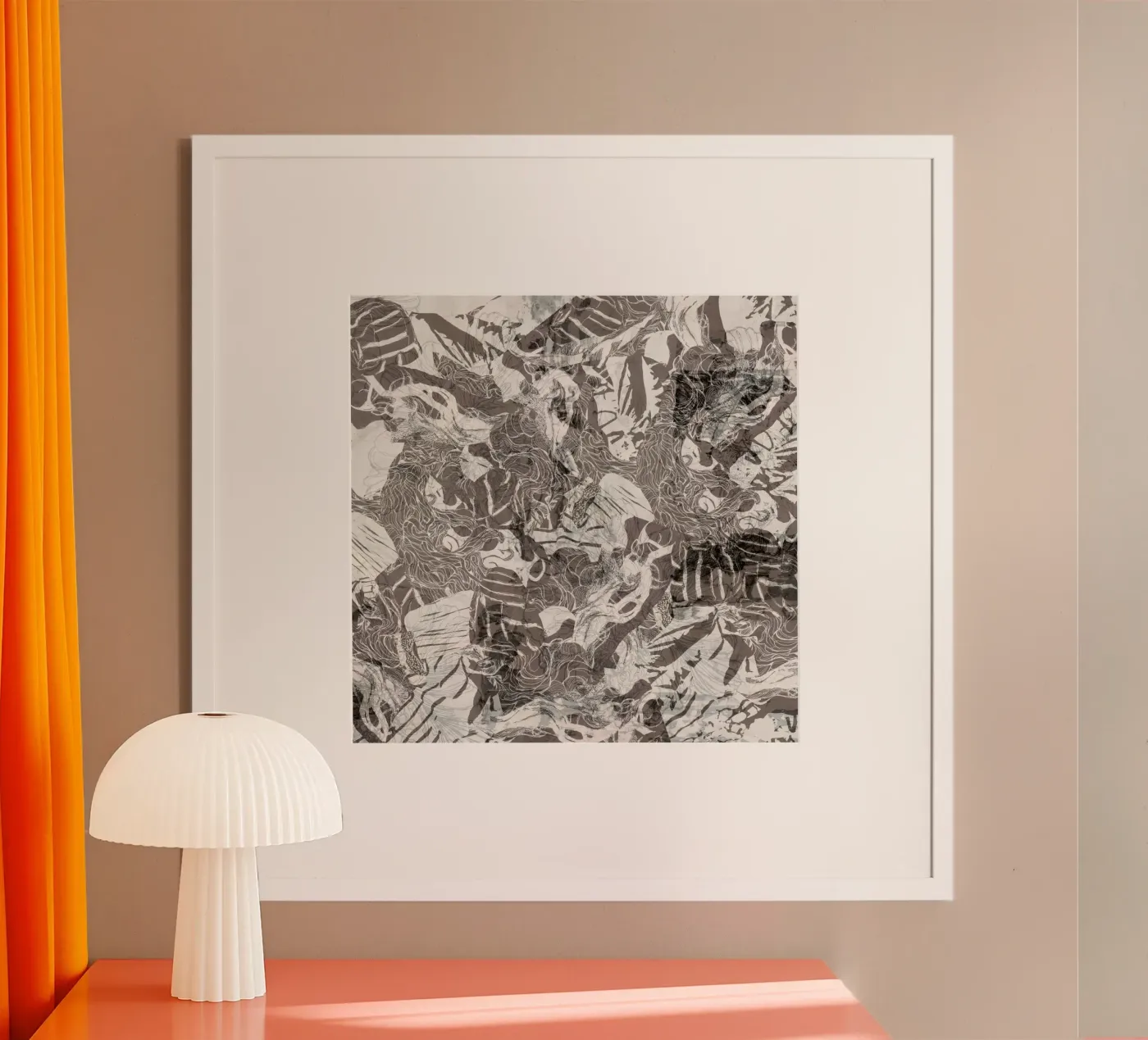 tiger poster by k i m