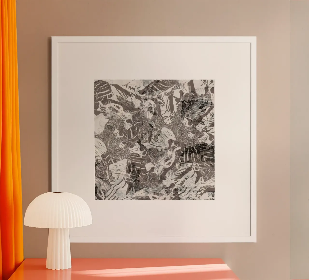 tiger poster by k i m