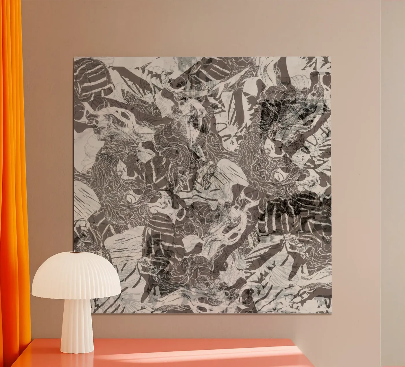 tiger poster by k i m