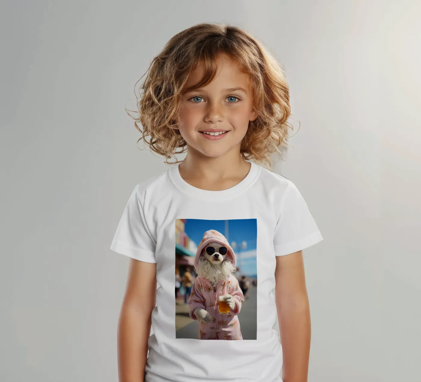 Jake t-shirt bambini da Affiches Chien Originales – Dogland