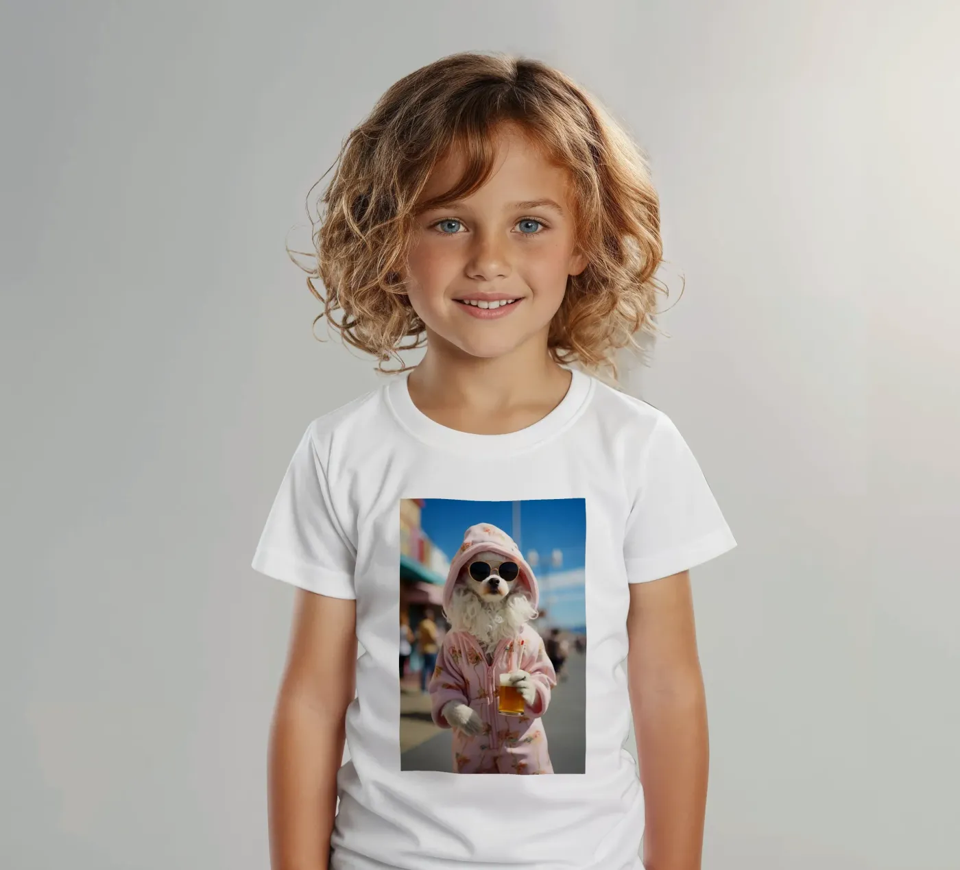 Jake t-shirt bambini da Affiches Chien Originales – Dogland