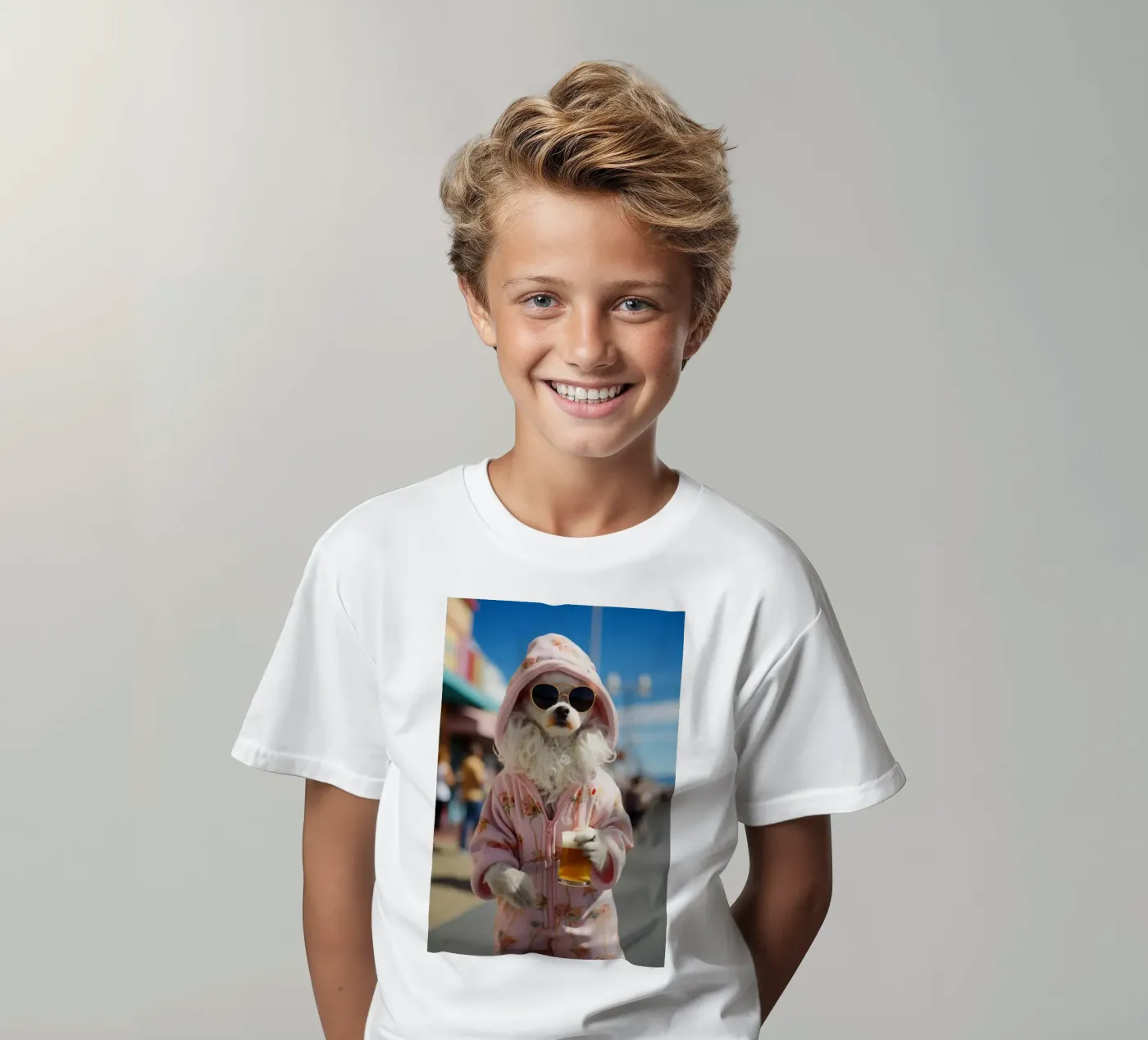 Jake t-shirt bambini da Affiches Chien Originales – Dogland