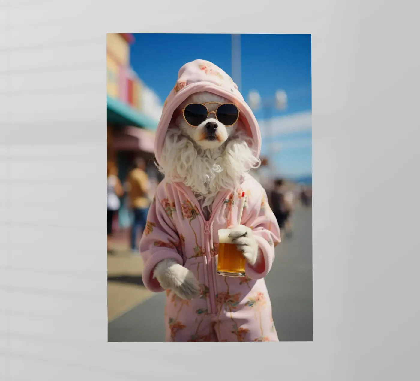 Jake pellicola backlit da Affiches Chien Originales – Dogland