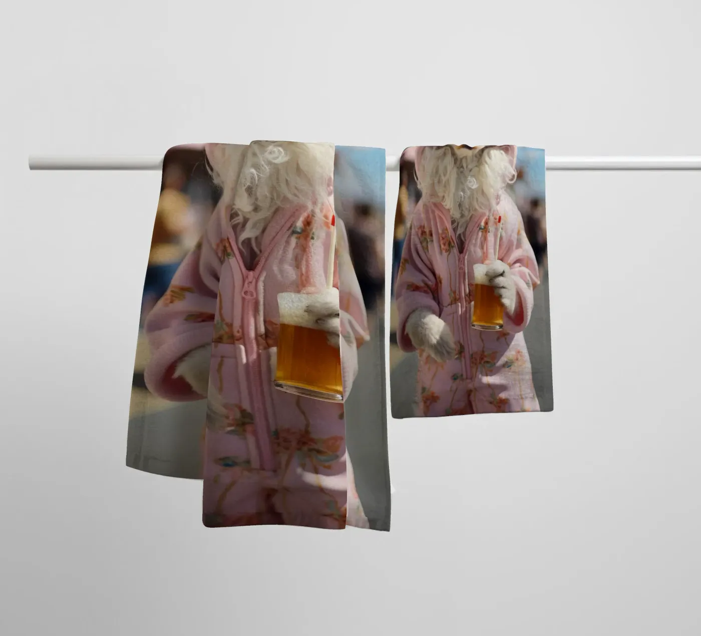 Jake towel by Affiches Chien Originales – Dogland