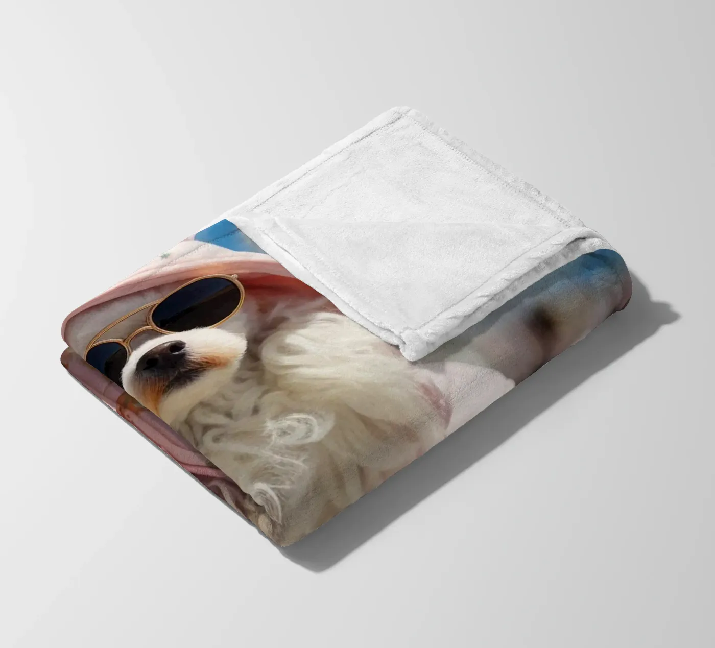 Jake fleecedeken van Affiches Chien Originales – Dogland