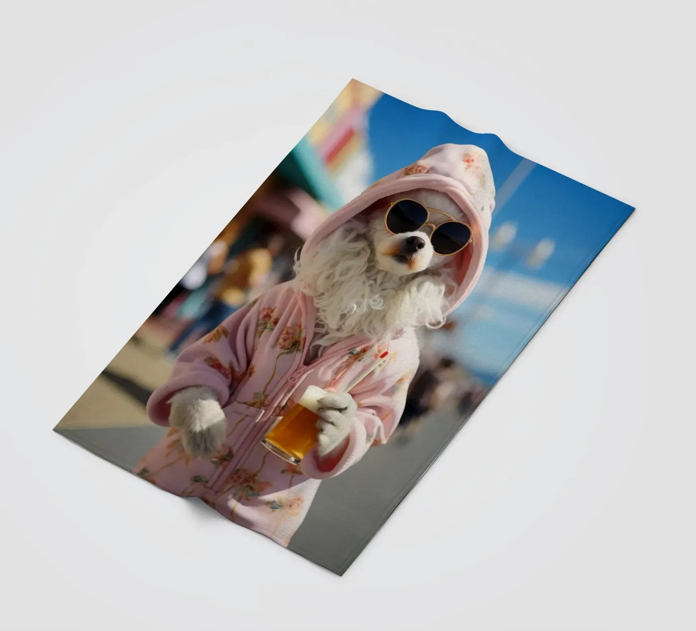 Jake fleecedeken van Affiches Chien Originales – Dogland