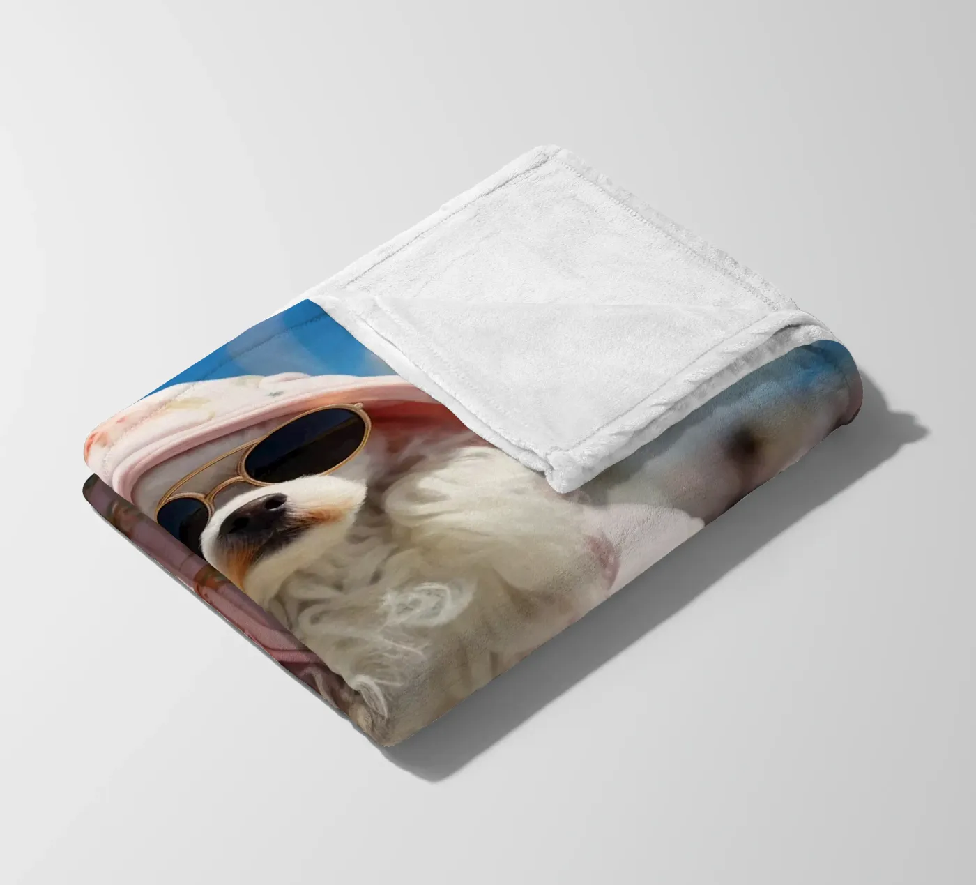 Jake fleecedeken van Affiches Chien Originales – Dogland