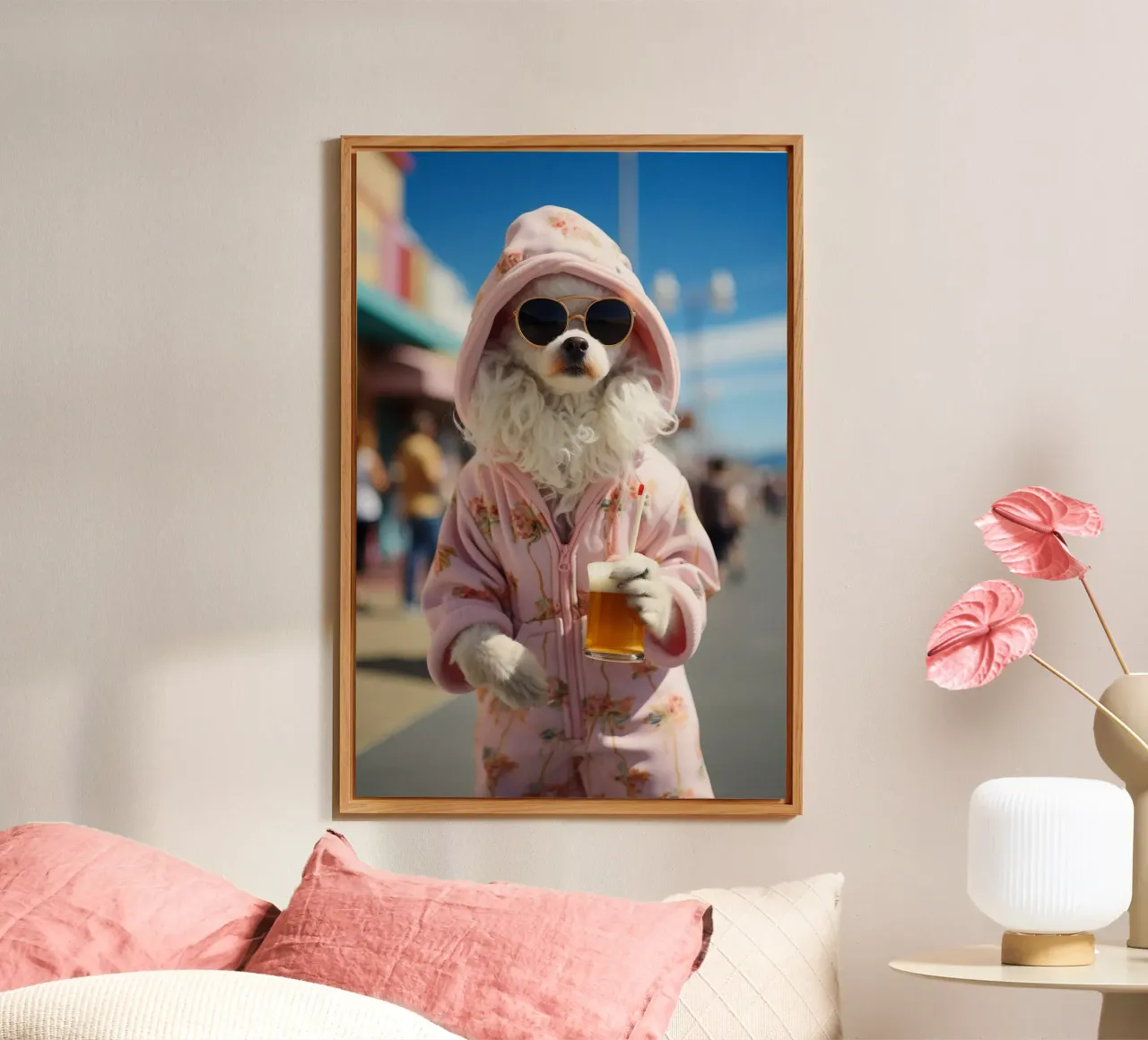 Jake alluminio dibond da Affiches Chien Originales – Dogland