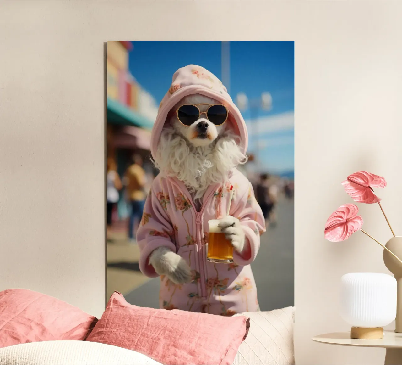 Jake alluminio dibond da Affiches Chien Originales – Dogland