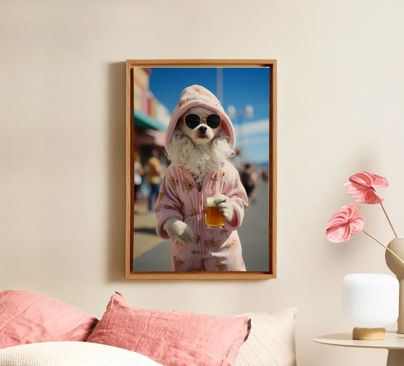 Jake canvas van Affiches Chien Originales – Dogland