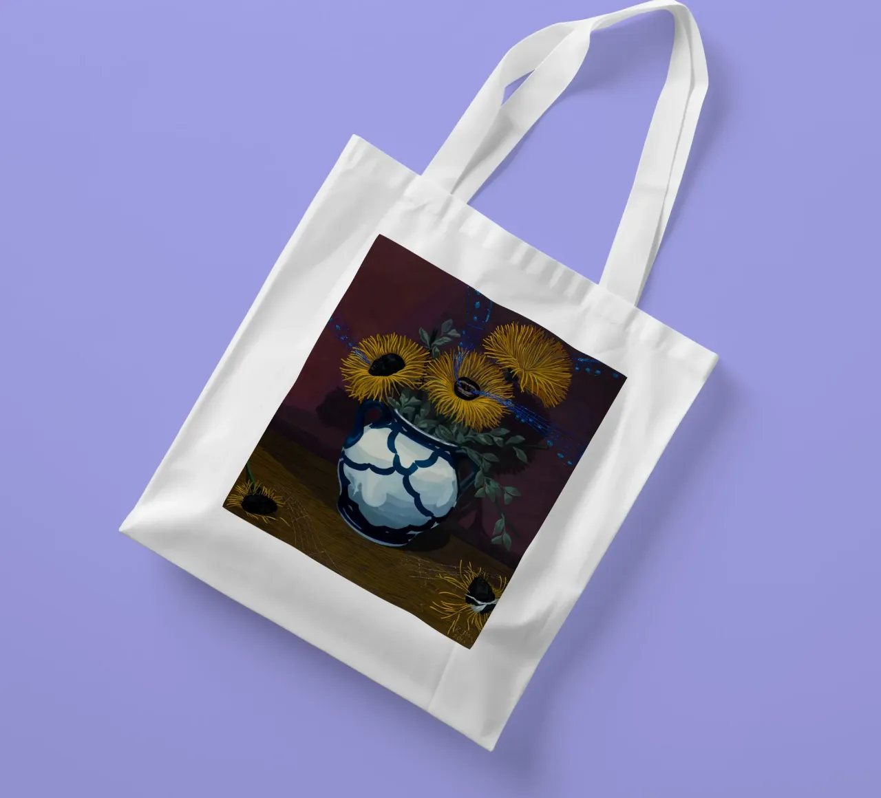 Teste morte borsa in juta da carol shop