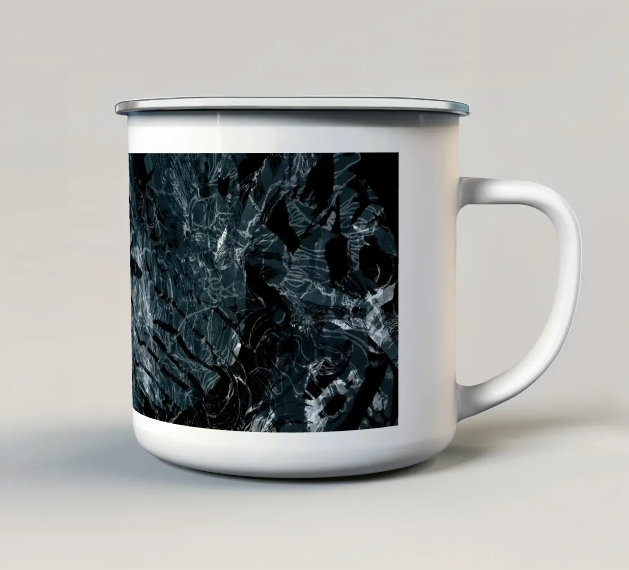 foresta nera tazza in smalto da k i m