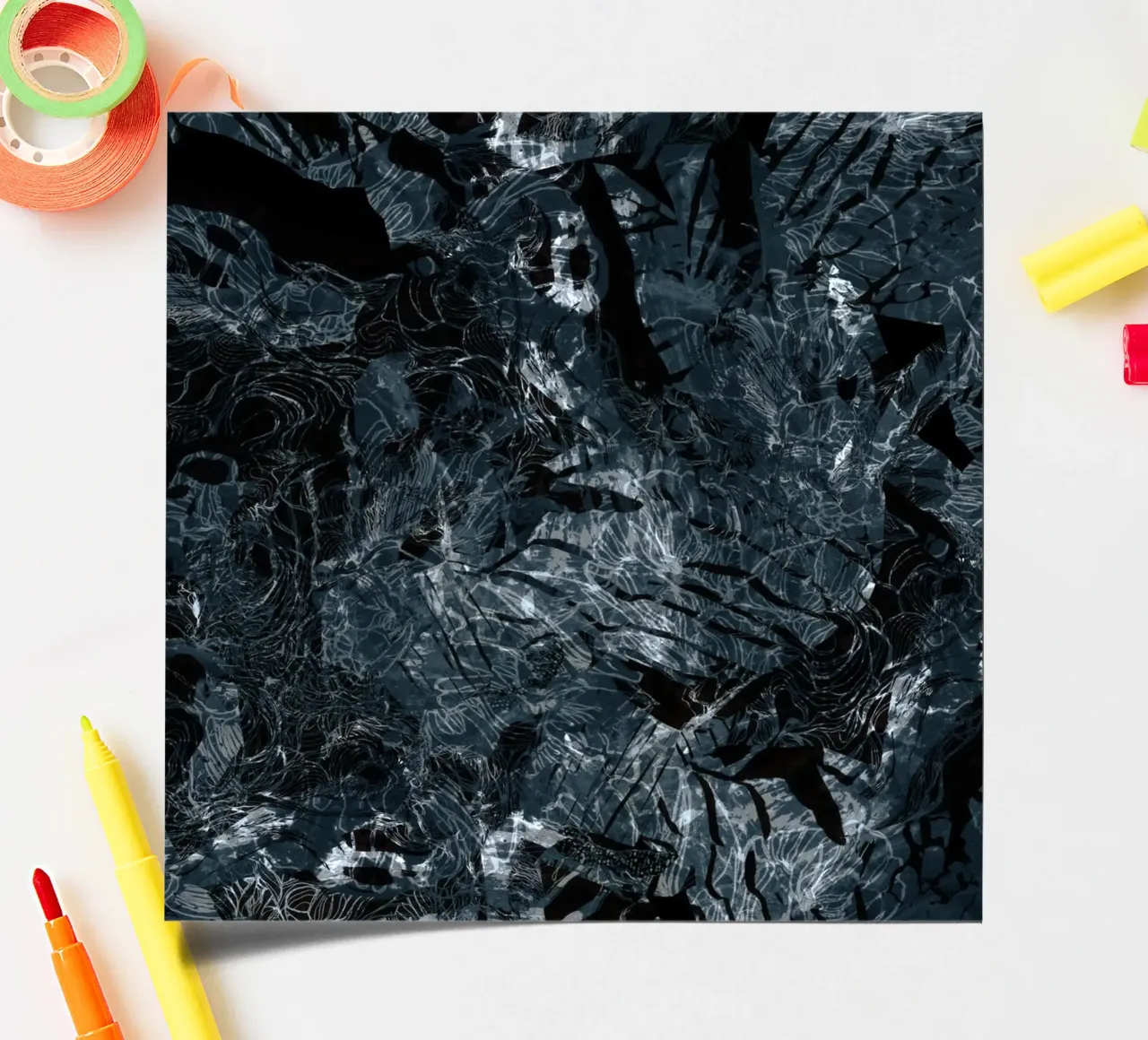 blk forest sticker sheet by k i m